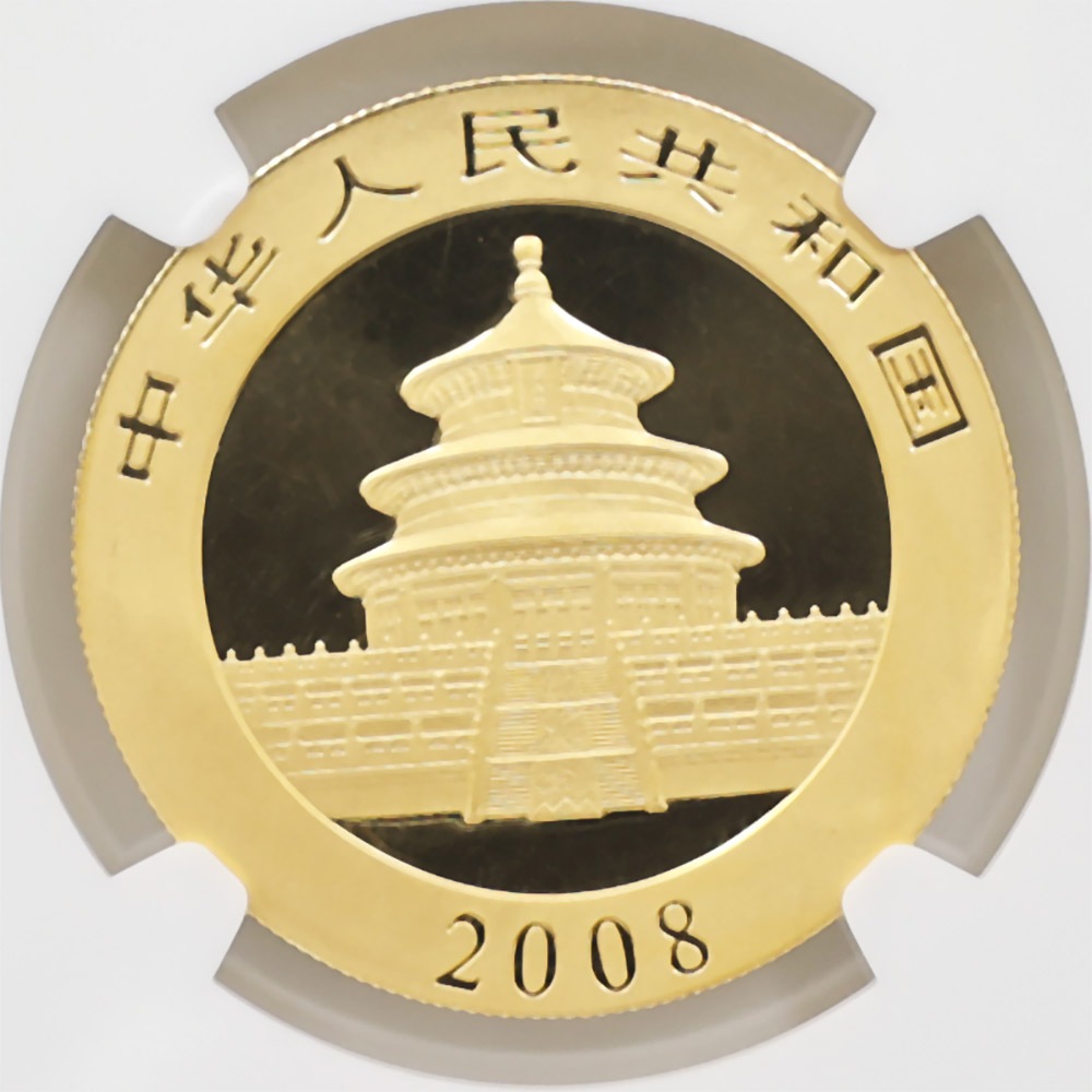 2008  ѥ 500  1 ̤ NGC MS 70 ǹ ̤