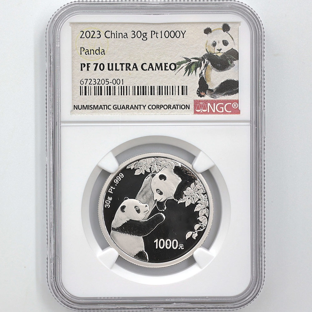 2023 ��� �ѥ�� 1000�� �ץ���ʲ� 30����� �ץ롼�� NGC PF 70 UC �ǹ���� ����̤������ ����