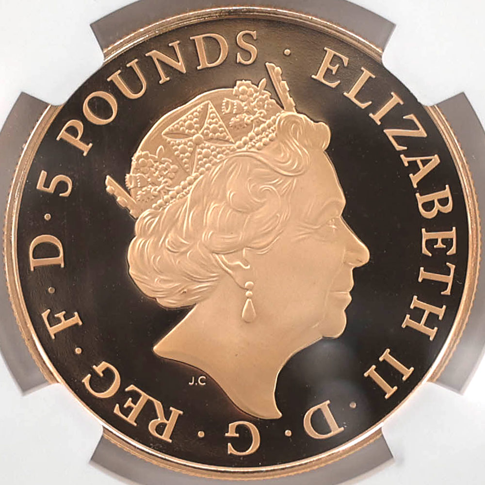 ��Ƥ�� 2015 �ѹ� ���㡼���åȲ��� ���鼰 5�ݥ�� ��� �ץ롼�� NGC PF 70 UC �ǹ���� ����̤������ �����ꥹ ���