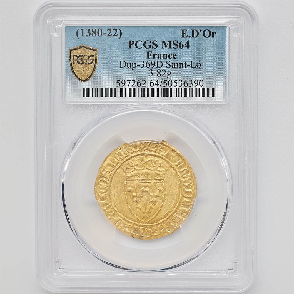 1380-22 �ե�� ������6�� �����塦�ɡ��� ���  PCGS MS 64 ̤���ѡ�����̤������ ���󡦥���