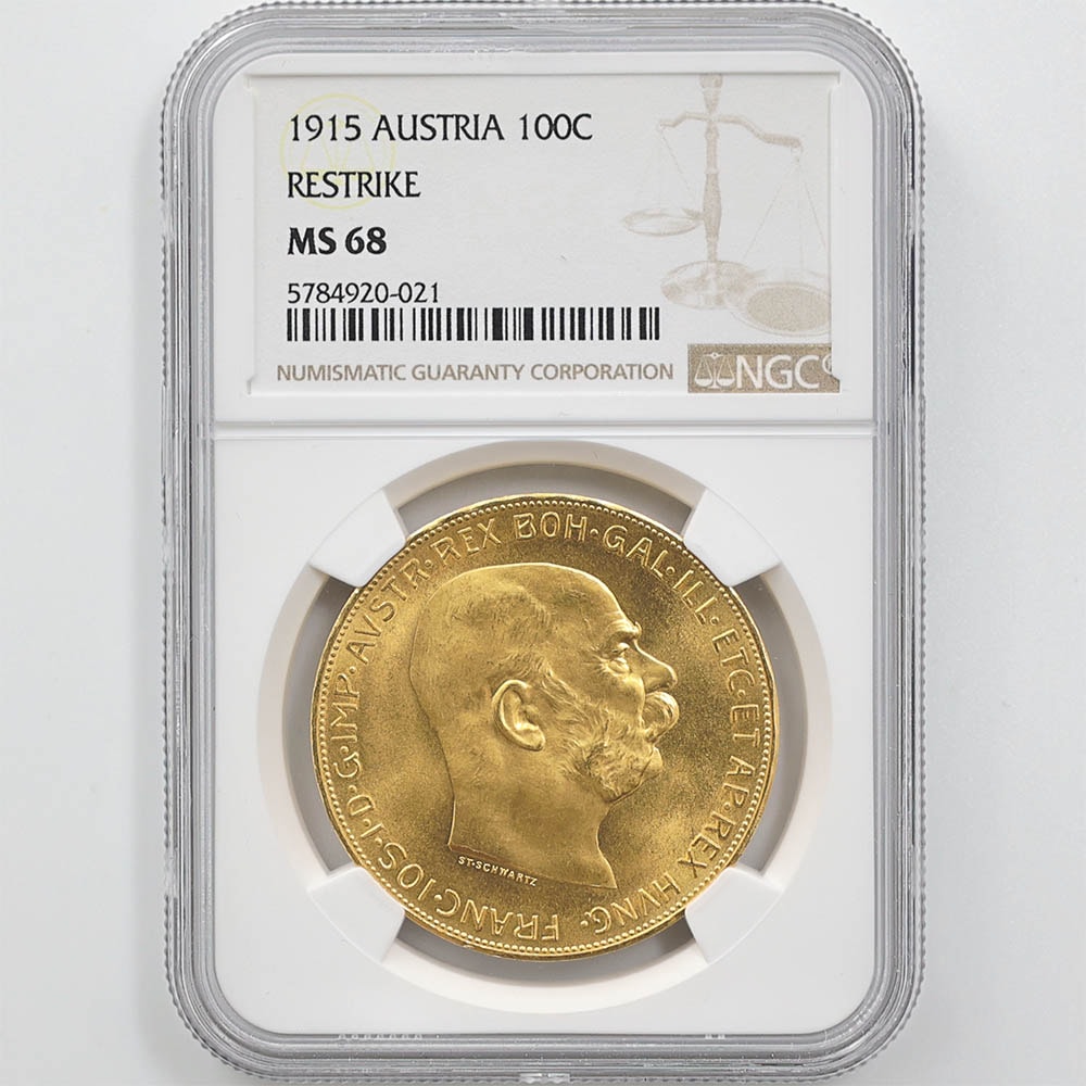 委託販売 1915 オーストリア フランツ・ヨーゼフ1世 リスト