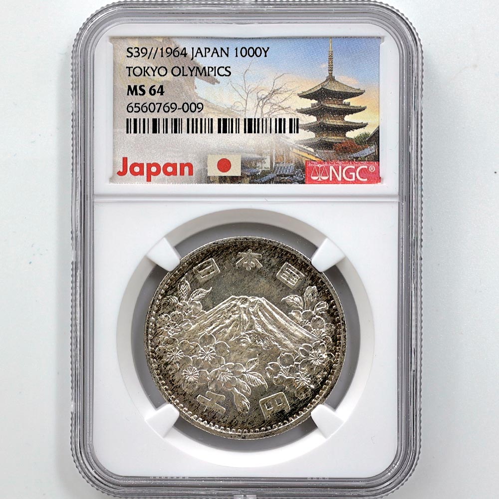 1964 ���� ��������ԥå��������ǰ ��߶�� NGC MS 64 ̤���ѡ�����̤������ 1000�� ��ʾ �Ų� ��ǰ������ ����39ǯ