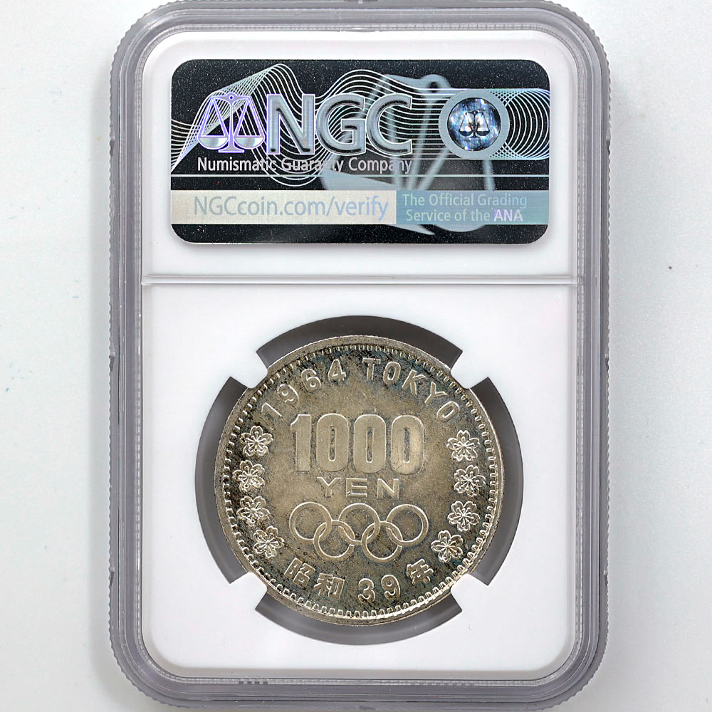 1964 ���� ��������ԥå��������ǰ ��߶�� NGC MS 64 ̤���ѡ�����̤������ 1000�� ��ʾ �Ų� ��ǰ������ ����39ǯ