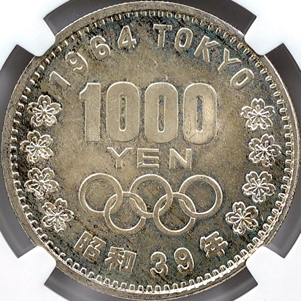 1964 ���� ��������ԥå��������ǰ ��߶�� NGC MS 64 ̤���ѡ�����̤������ 1000�� ��ʾ �Ų� ��ǰ������ ����39ǯ