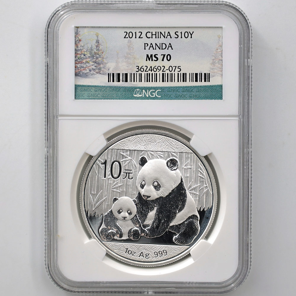 ������ 2012 ��� �ѥ�� 10�� ��� 1���� NGC MS 70 �ǹ���� ����̤������