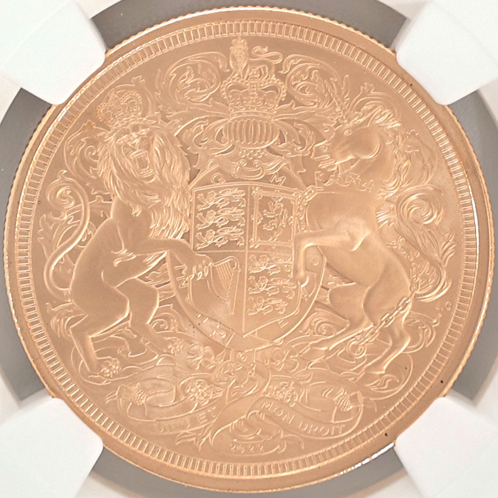 2022 �ѹ� ���ꥶ�٥�2�� ���鵭ǰ ���֥�� 5�ݥ�ɡ�5���֥��˶�� NGC MS 70 MATTE FR ������ �ǹ���� ����̤������ �����ꥹ ���