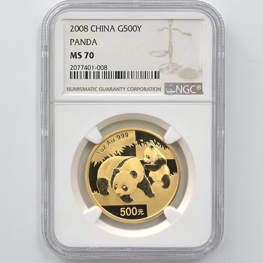 2008 ��� �ѥ�� 500�� ��� 1���� ̤���� NGC MS 70 �ǹ���� ����̤������