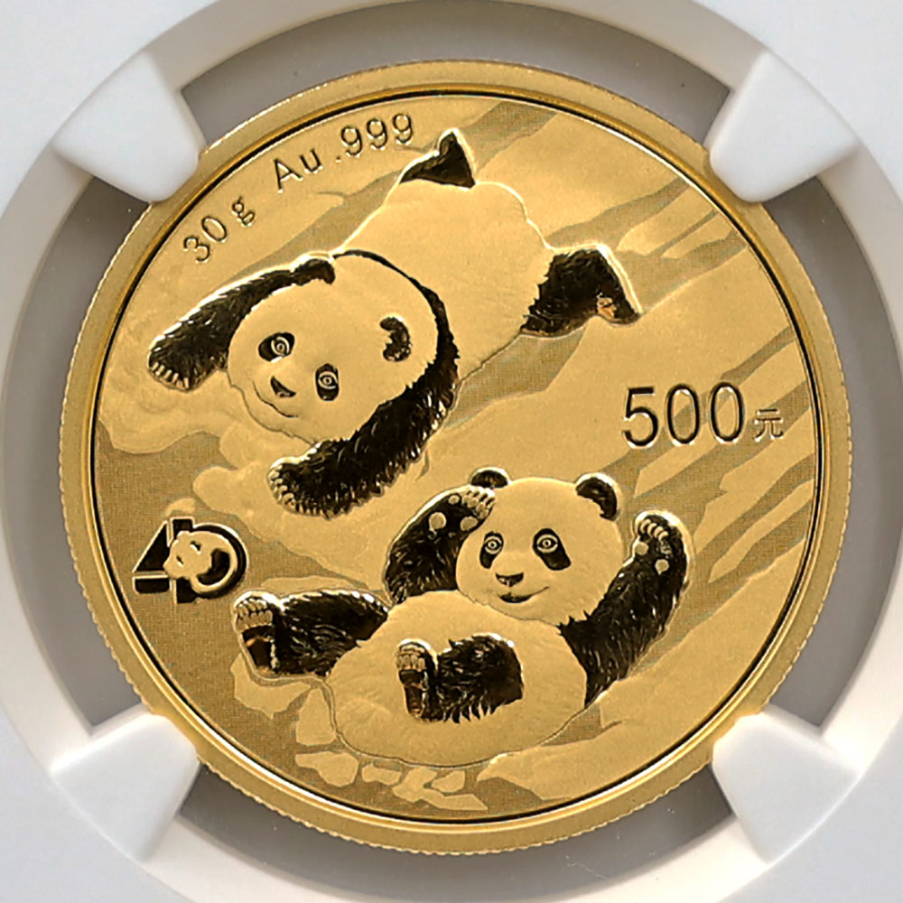 2022 ��� �ѥ�����ȯ��40��ǯ��ǰ 500�� ��� 30����� ̤���� NGC MS 70 �ǹ���� ����̤������