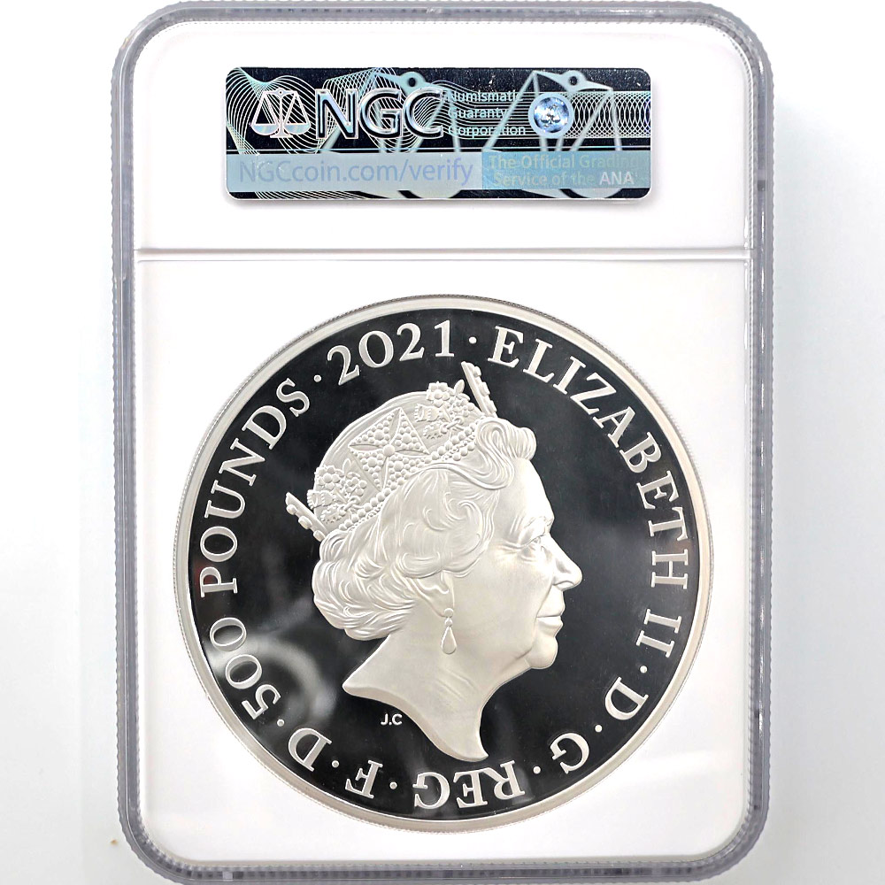  2021 ѹ ꥶ٥2 å饦  500ݥ  1 ץ롼 NGC PF 70 UC FR  ǹ ̤ Ȣ ڥݥȡݥоݳ