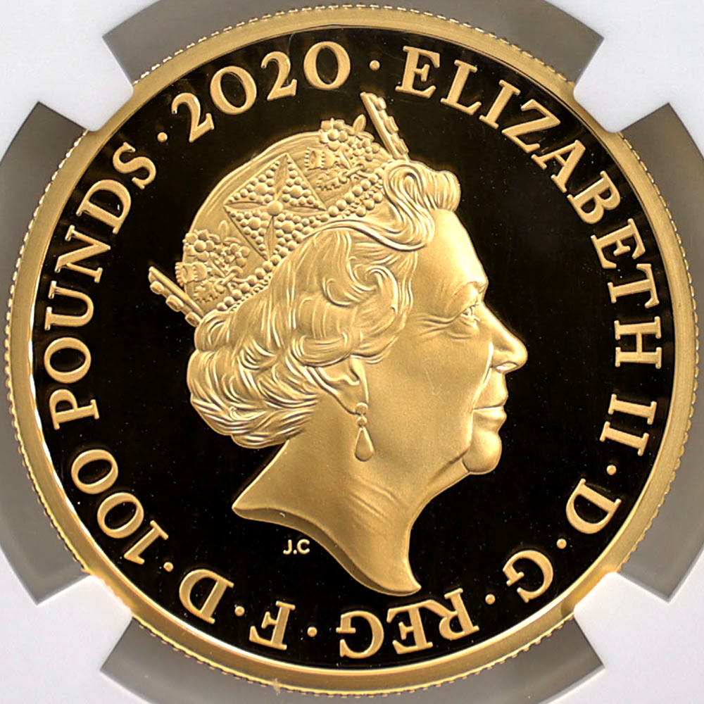 �������� 2020 �ѹ� 007 �������ॺ���ܥ�� ��3�� 100�ݥ�� ��� 1���� �ץ롼�� NGC PF 70 UC �ǹ���� ����̤������ �����ꥹ ��� �ڥݥ���ȡ������ݥ������оݳ���