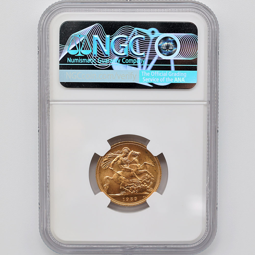 1959 �ѹ� ���ꥶ�٥�2�� ���֥�� 1�ݥ�� ��� NGC MS 66 ����̤������ �����硼��ε�༣