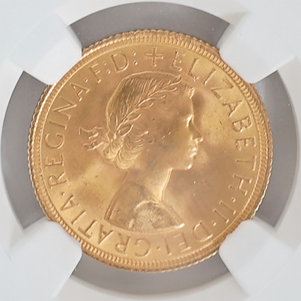 1958 �ѹ� ���ꥶ�٥�2�� ���֥�� 1�ݥ�ɡ�1���֥��˶�� NGC MS 66 ����̤������ �����硼��ε�༣ 