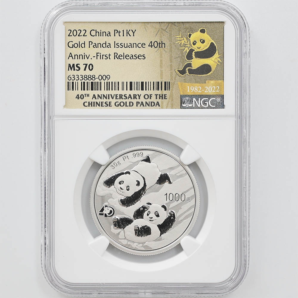 2022 ��� �ѥ�����ȯ��40��ǯ��ǰ 1000�� �ץ���ʲ� 30����� ̤���� NGC MS 70 FR ������ �ǹ���� ����̤������ ����