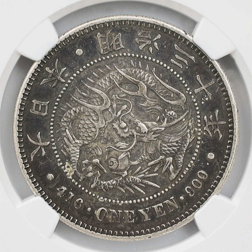 1897 ���� ����30ǯ 1�߶��(����) NGC AU 50 ������ ��1�߶�� ������