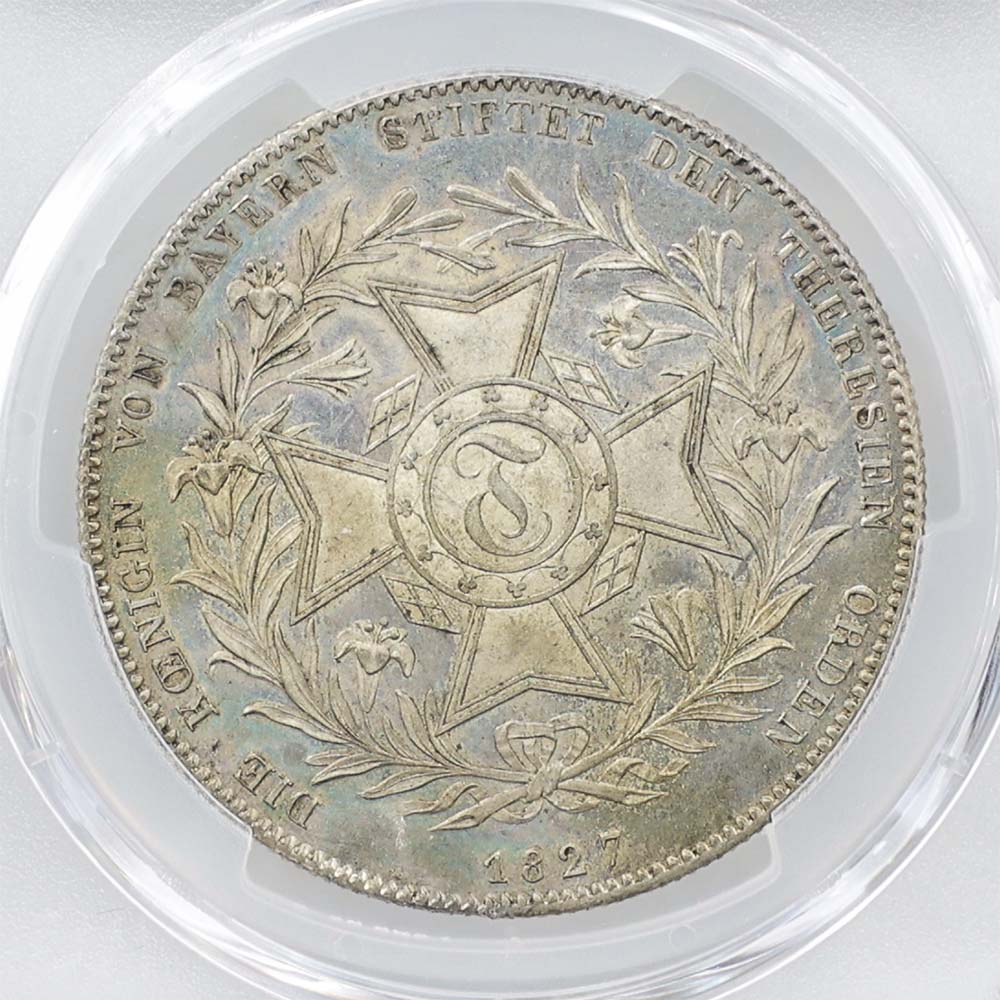 1827 ɥ Х 롼ȥ1 1顼  PCGS MS 65 ǹ ̤ѡ̤