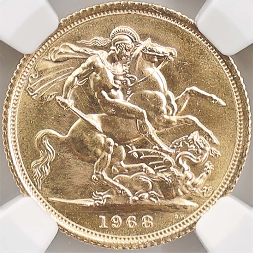 �������� 1968 �ѹ� ���ꥶ�٥�2�� ���֥�� 1�ݥ�� ��� ̤���� NGC MS 66 ����̤������ �����硼��ε�༣ �ڥݥ���ȡ������ݥ������оݳ���