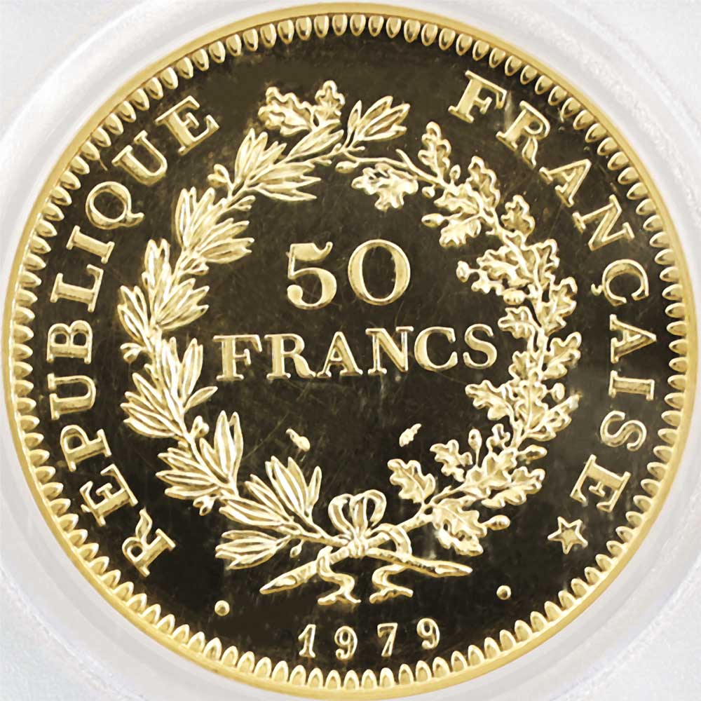 1979 �ե�� �إ饯�쥹 50�ե�� �ԥ��ե��� ��� PCGS SP 66 ����̤������