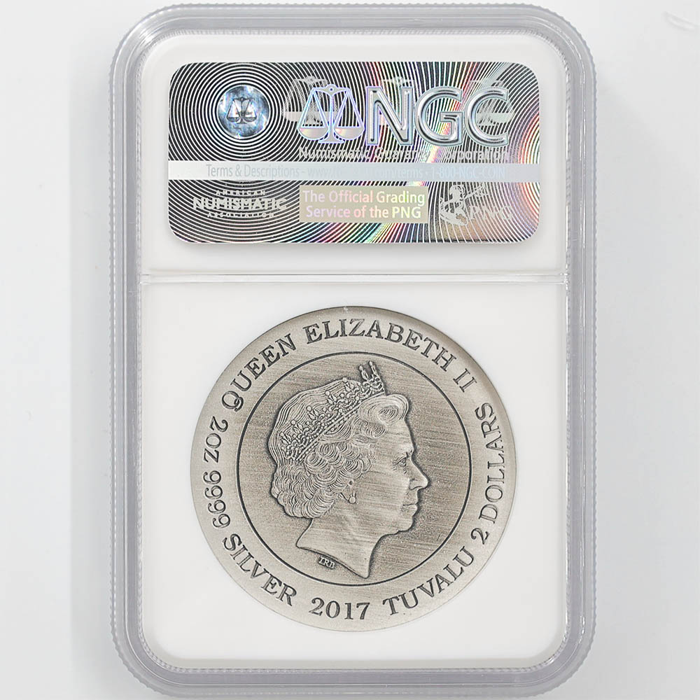 2017 ĥХ ץ롼 ϥ졼 2  ̲ν إ  NGC PF 70 ANTIQUED ER ƥž夲  ǹ ̤ Ȣ