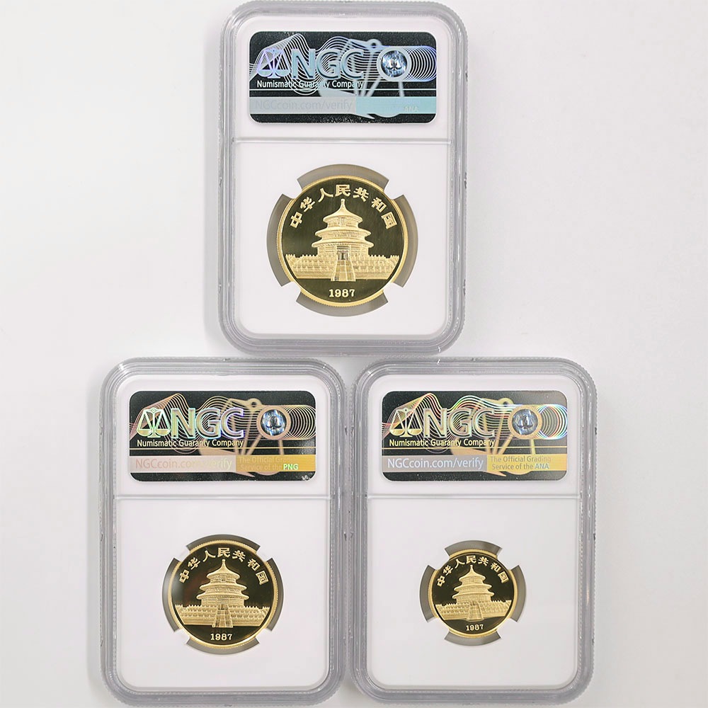  1987P  ѥ 3 ץߥ å ץ롼 NGC PROOF DETAILS&#12316;PF 69 UC ǹ ̤&#12316;̤  ڥݥȡݥоݳ