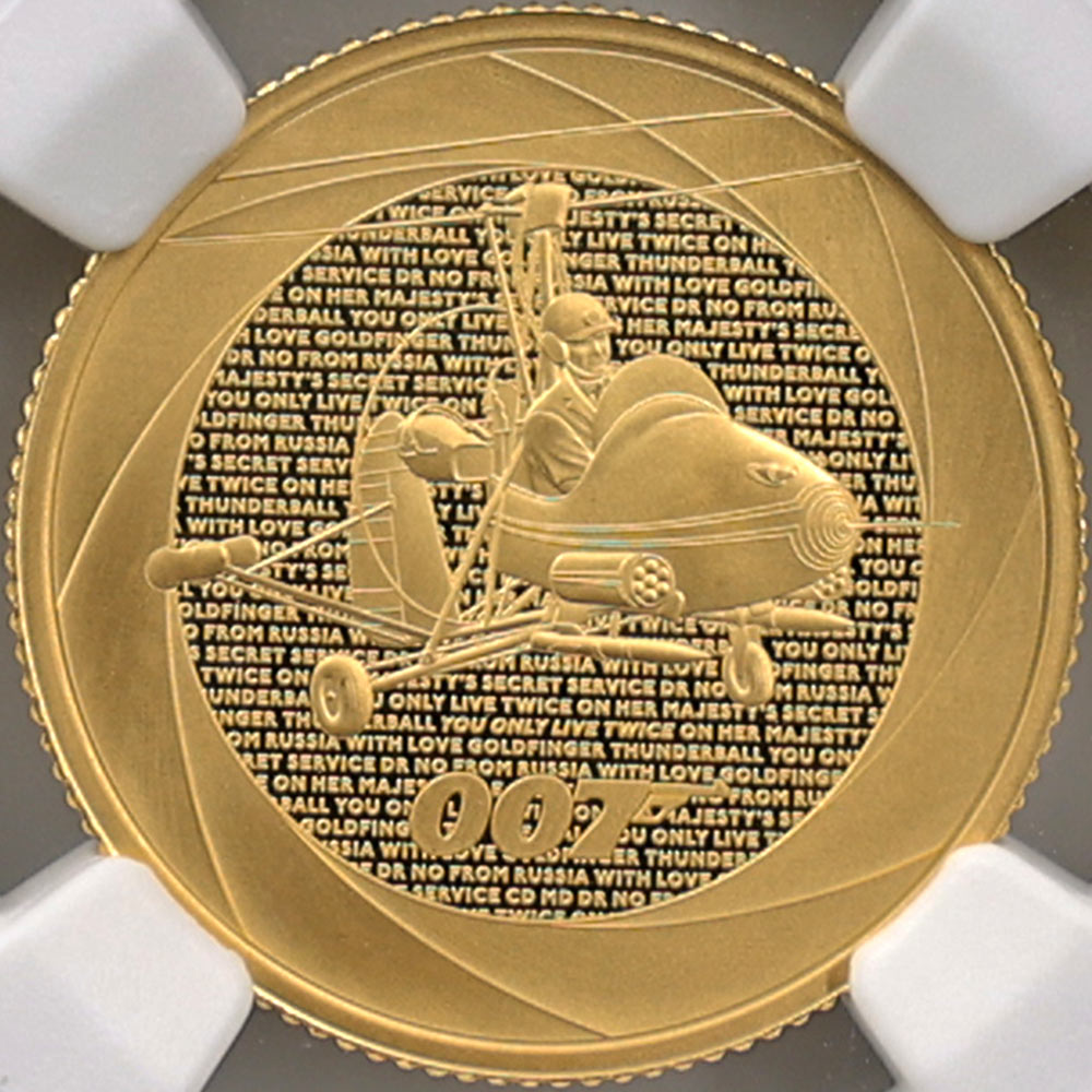 ����� 2023 �ѹ� �������ॺ���ܥ�� 007 ���꡼��60ǯ�ε��� 1970ǯ����� 25�ݥ�� ��� 1/4���� �ץ롼�� NGC PF 70 UC �ǹ���� ����̤������ ��Ȣ�� �����ꥹ ��� ������1��Τ�