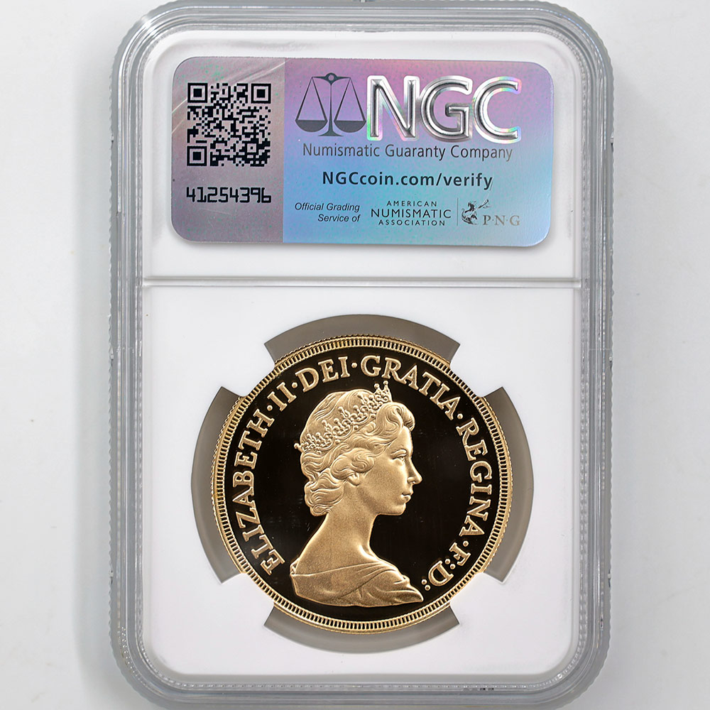 1981 �ѹ� ���ꥶ�٥�2�� ���֥�� 5�ݥ�ɡ�5���֥��˶�� �ץ롼�� NGC PF 69 UC ��ǹ���� ����̤������ �����硼��ε�༣ �����ꥹ ���