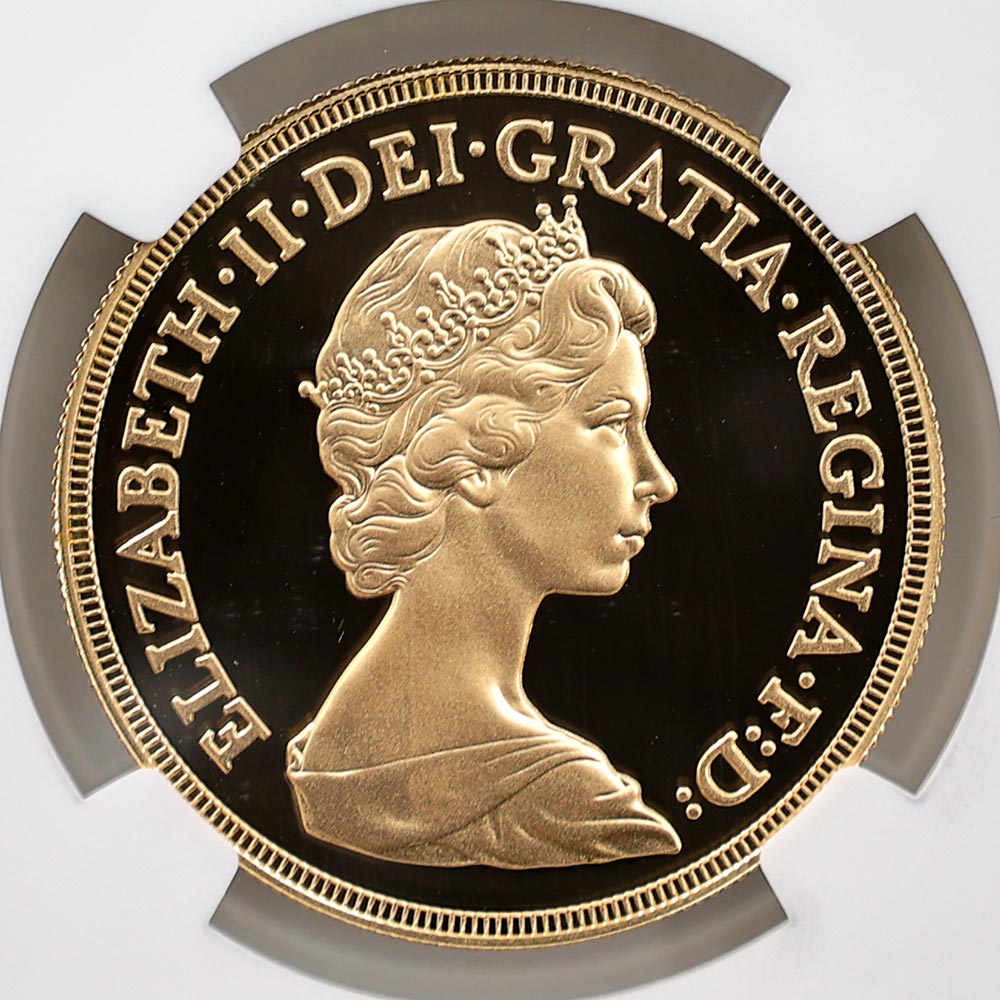 1981 �ѹ� ���ꥶ�٥�2�� ���֥�� 5�ݥ�ɡ�5���֥��˶�� �ץ롼�� NGC PF 69 UC ��ǹ���� ����̤������ �����硼��ε�༣ �����ꥹ ���