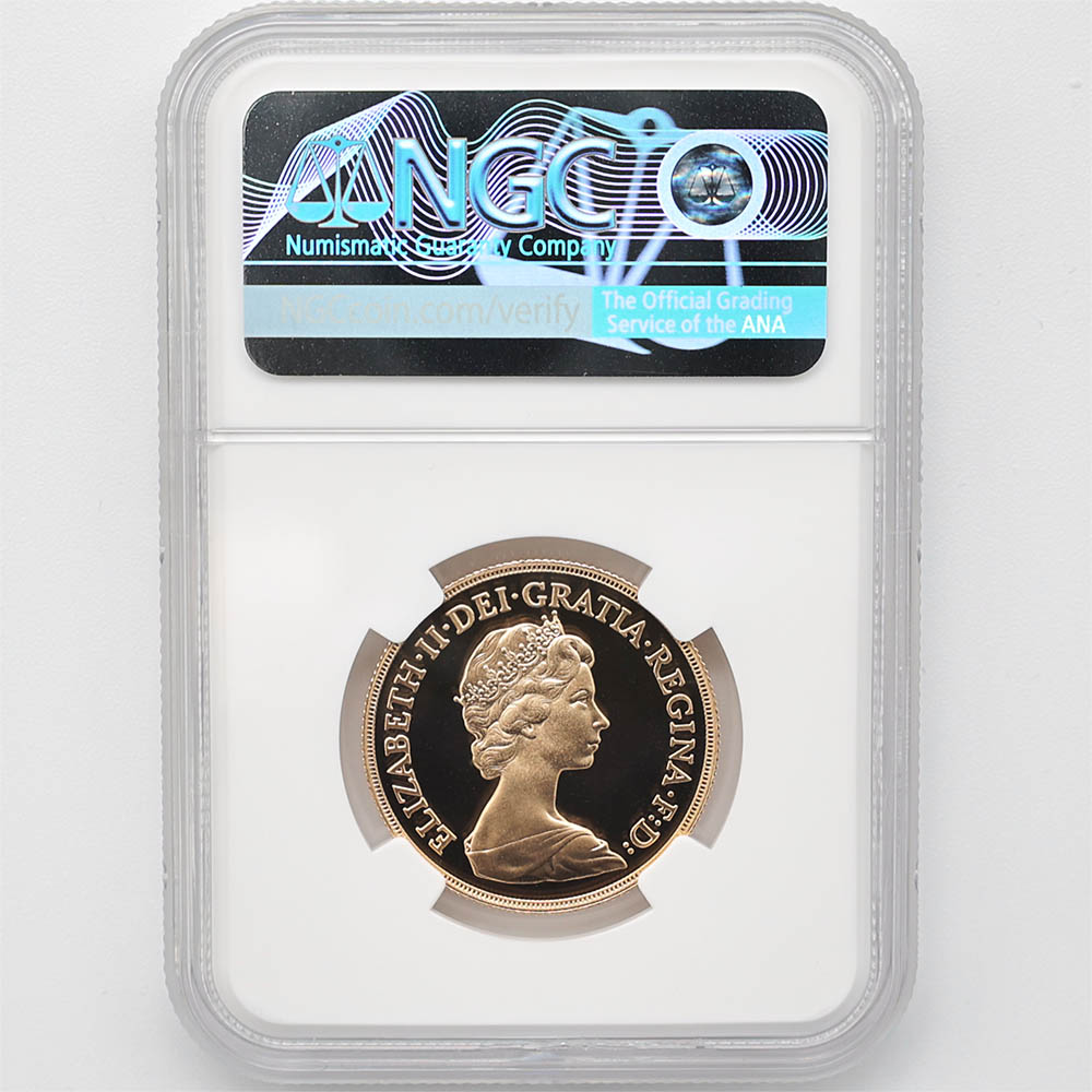 1982 �ѹ� ���ꥶ�٥�2�� ���֥�� 2�ݥ�ɡ�2���֥��˶�� �ץ롼�� NGC PF 70 UC �ǹ���� ����̤������ 