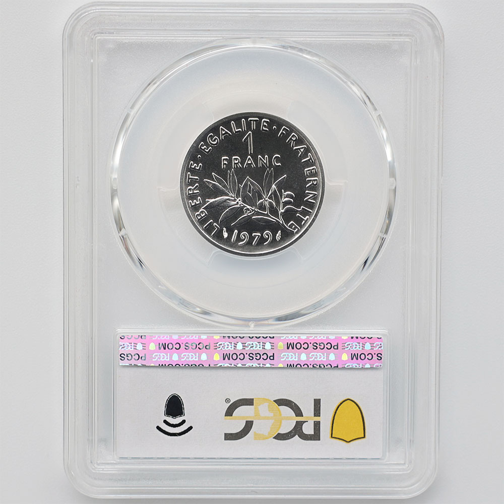 1979 �ե�� ��򼬤����� 1�ե�� �ԥ��ե��� ��� PCGS SP 69 �ǹ���� ����̤������