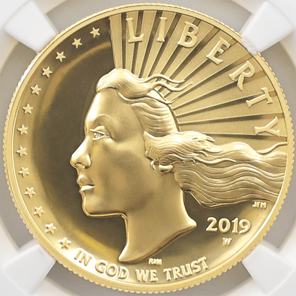 2019 ����ꥫ �ϥ���꡼�� ��ͳ�ν��� 100�ɥ� ��� 1���� NGC SP 70 UC ENHANCED FINISH �ǹ���� ����̤������