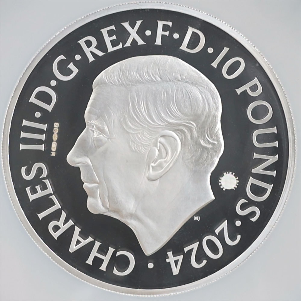 ����� 2024 �ѹ� ���㡼�륺3�� ��ƥ�������� 10�ݥ�� ��� 10���� �ץ롼�� NGC PF 69 UC �ǹ���� ����̤������ ��Ȣ�� �����ꥹ ��� ������1��Τ�