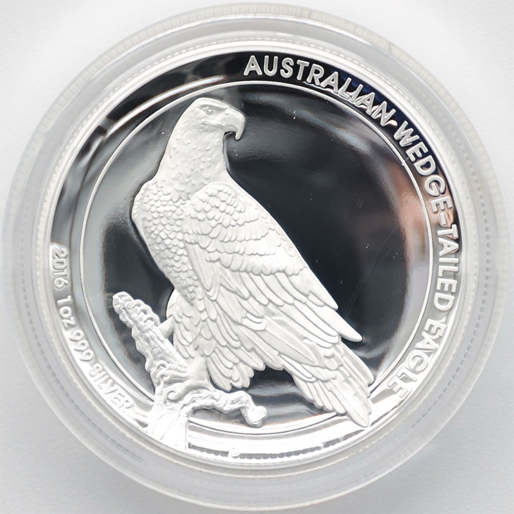 2016 オーストラリア オナガイヌワシ 1豪ドル 銀貨 1オンス 完全未使用