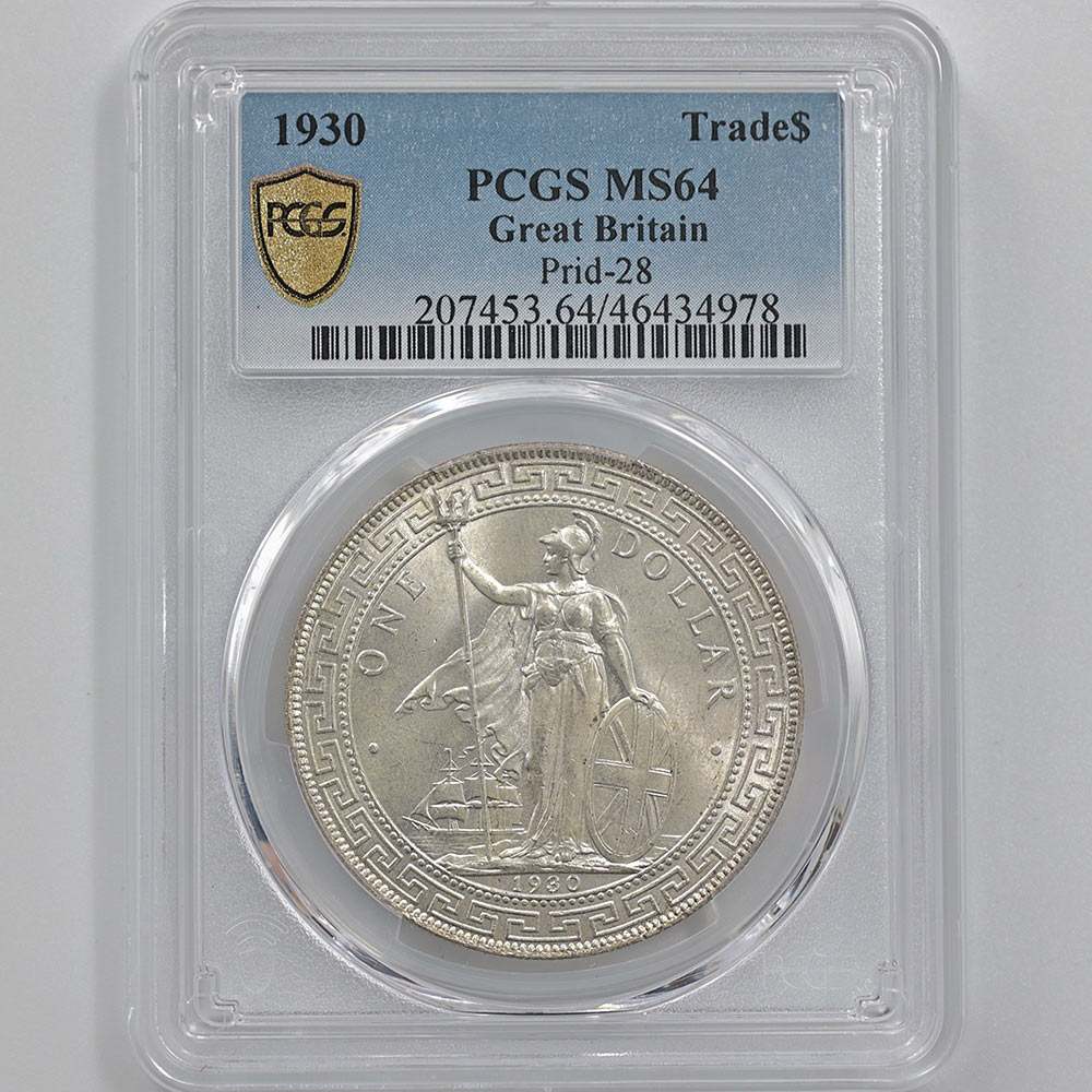 1930 �ѹ� �ǰ׶� ��Ԥ ��� PCGS MS 64 ̤���ѡ�����̤������ �����ꥹ �֥꥿�˥�