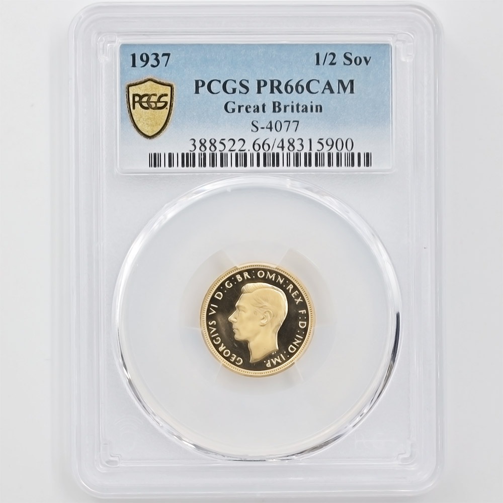 1937 �ѹ� ���硼��6�� ���֥����4�� �ץ�ߥ��� ���å� �ץ롼�� PCGS PR 65 DCAM~PR 66 CAM ̤���ѡ�����̤������ ��Ȣ�� �����硼��ε�༣ �����ꥹ ���