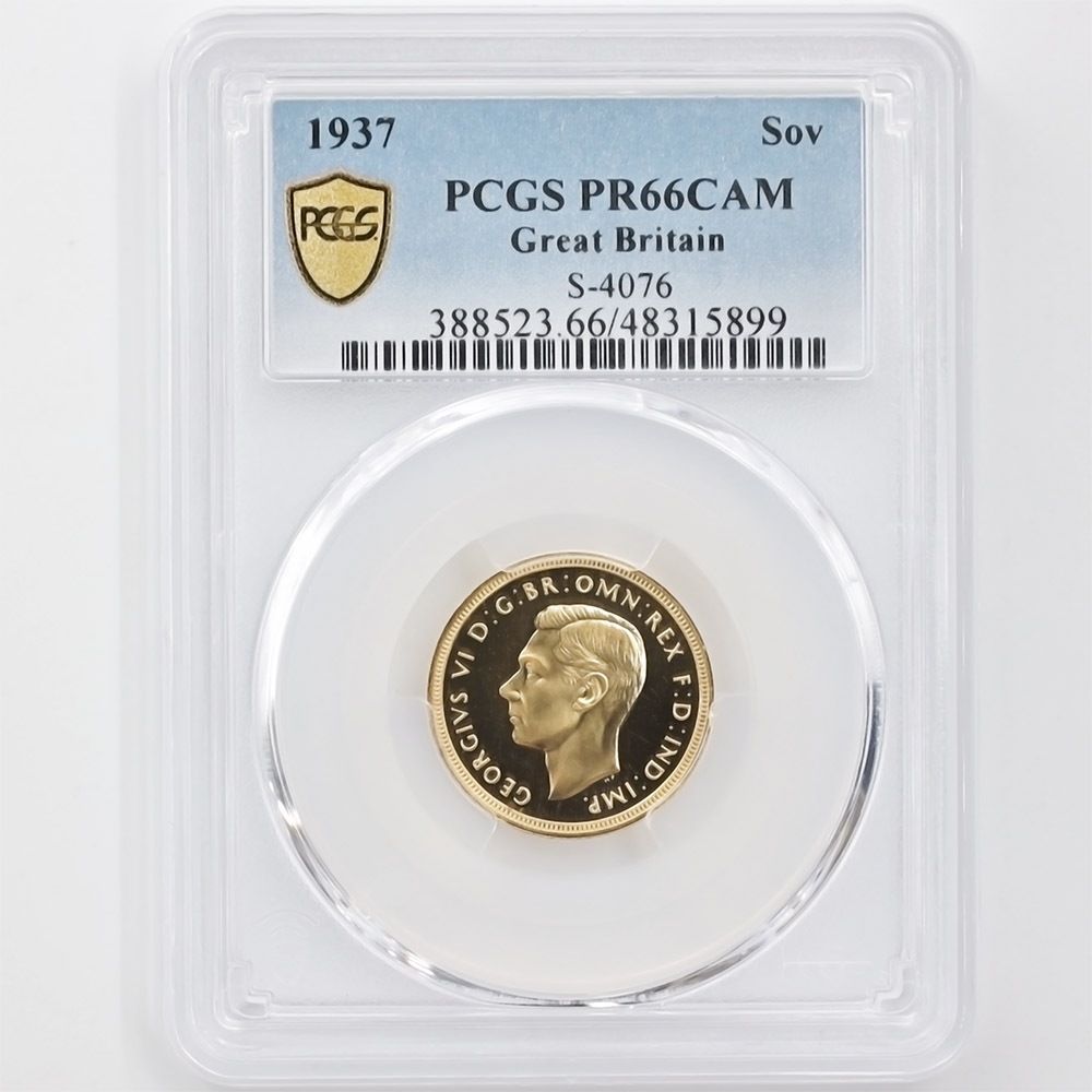 1937 �ѹ� ���硼��6�� ���֥����4�� �ץ�ߥ��� ���å� �ץ롼�� PCGS PR 65 DCAM~PR 66 CAM ̤���ѡ�����̤������ ��Ȣ�� �����硼��ε�༣ �����ꥹ ���