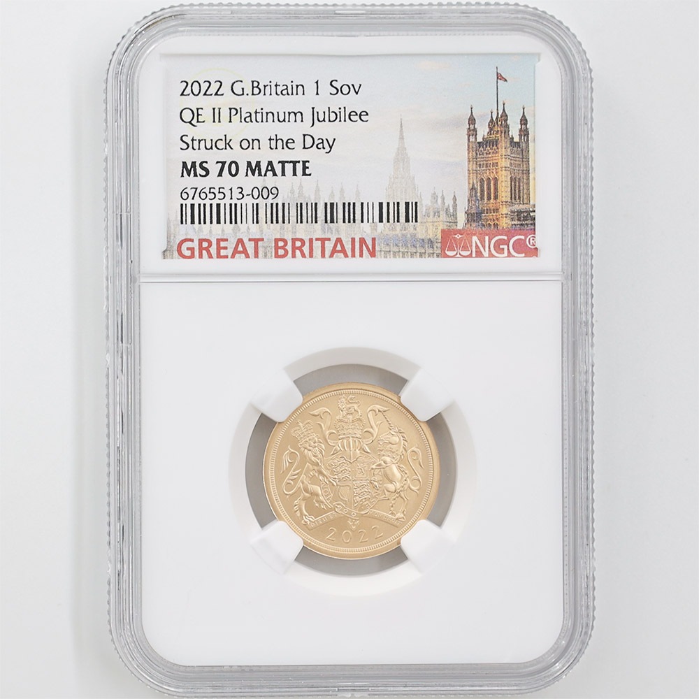 2022 �ѹ� ���ꥶ�٥�2�� �ץ���ʥ���ӥ꡼ ���֥�� 1�ݥ�� ��� ̤���� NGC MS 70 MATTE Struck on the Day �ǹ���� ����̤������ ¨��70��ǯ��ǰ �����ꥹ ���