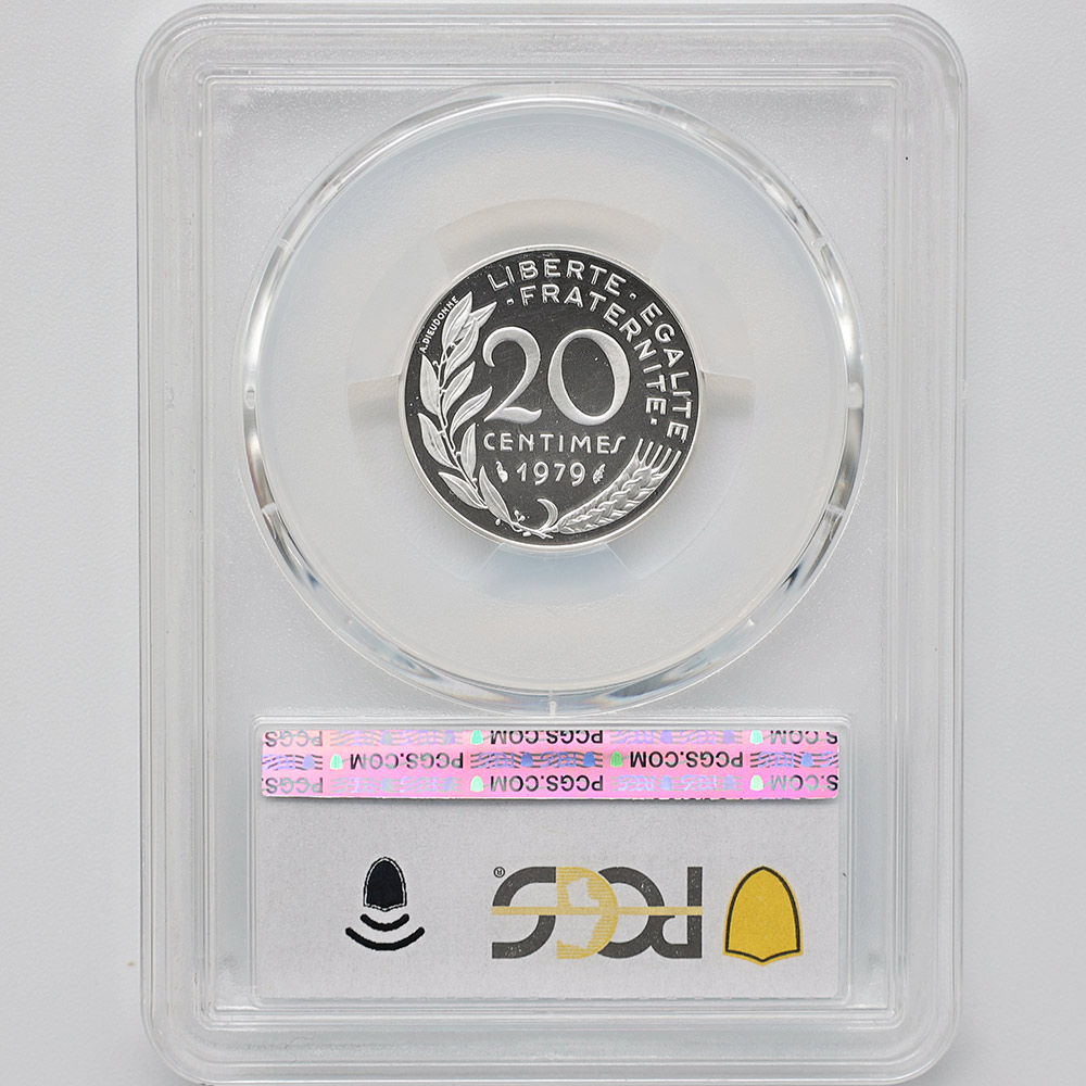 1979 �ե�� �ޥꥢ��� 20��������� �ԥ��ե��� ��� PCGS SP 68 �ǹ���� ����̤������