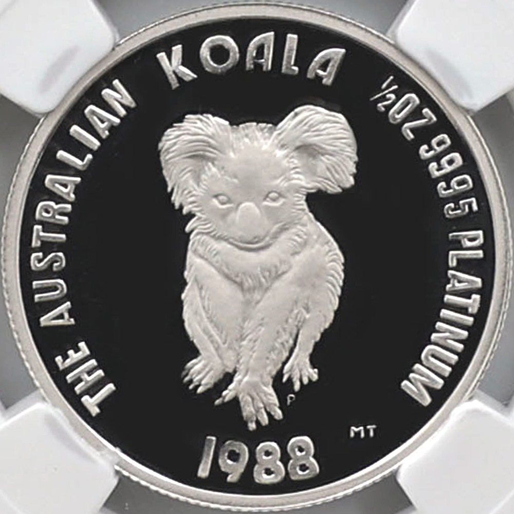  1988 ȥꥢ  50ɥ ץʲ 1/2 ץ롼 NGC PF 70 UC ǹ ̤ ڥݥȡݥоݳ