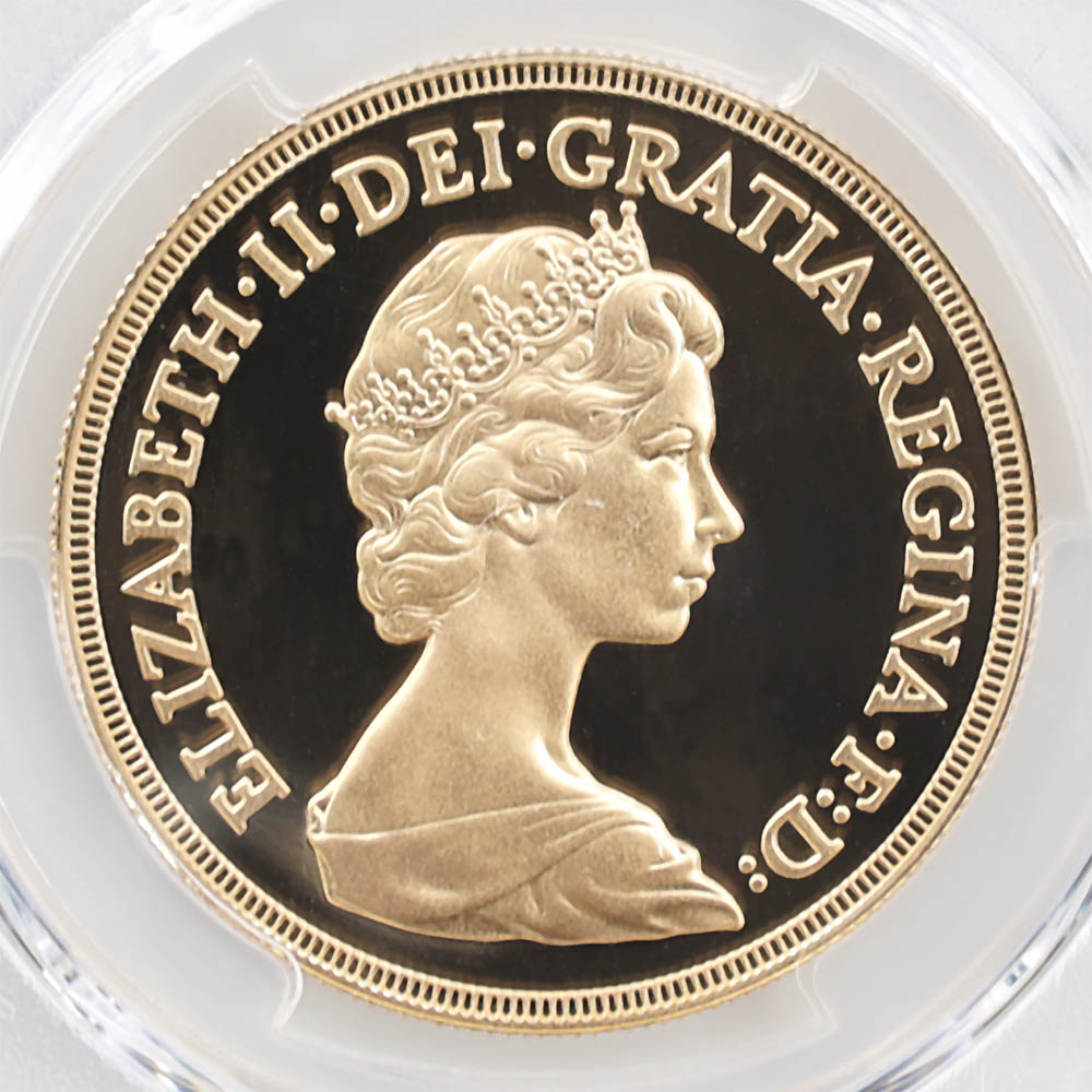 1980 �ѹ� ���ꥶ�٥�2�� ���֥�� 5�ݥ�ɡ�5���֥��˶�� �ץ롼�� PCGS PR 69 DCAM ��ǹ���� ����̤������ �����硼��ε�༣ �����ꥹ ���