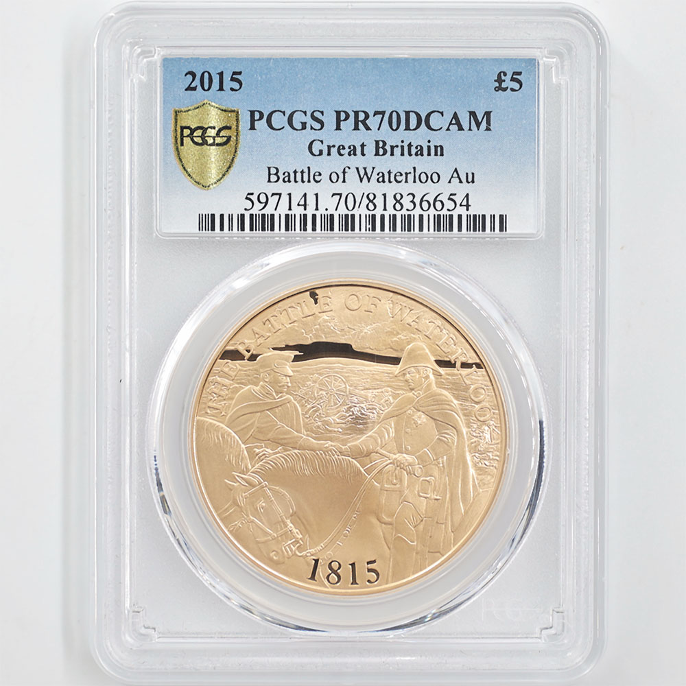  2015 ѹ ƥ襤200ǯǰ 5ݥ  ץ롼 5ܤξΥС PCGS PR 70 DCAM ǹ ̤ Ȣաڥݥȡݥоݳ