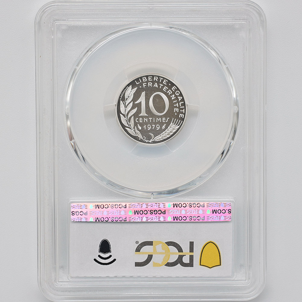 1979 �ե�� �ޥꥢ��� 10��������� �ԥ��ե��� ��� PCGS SP 68 �ǹ���� ����̤������