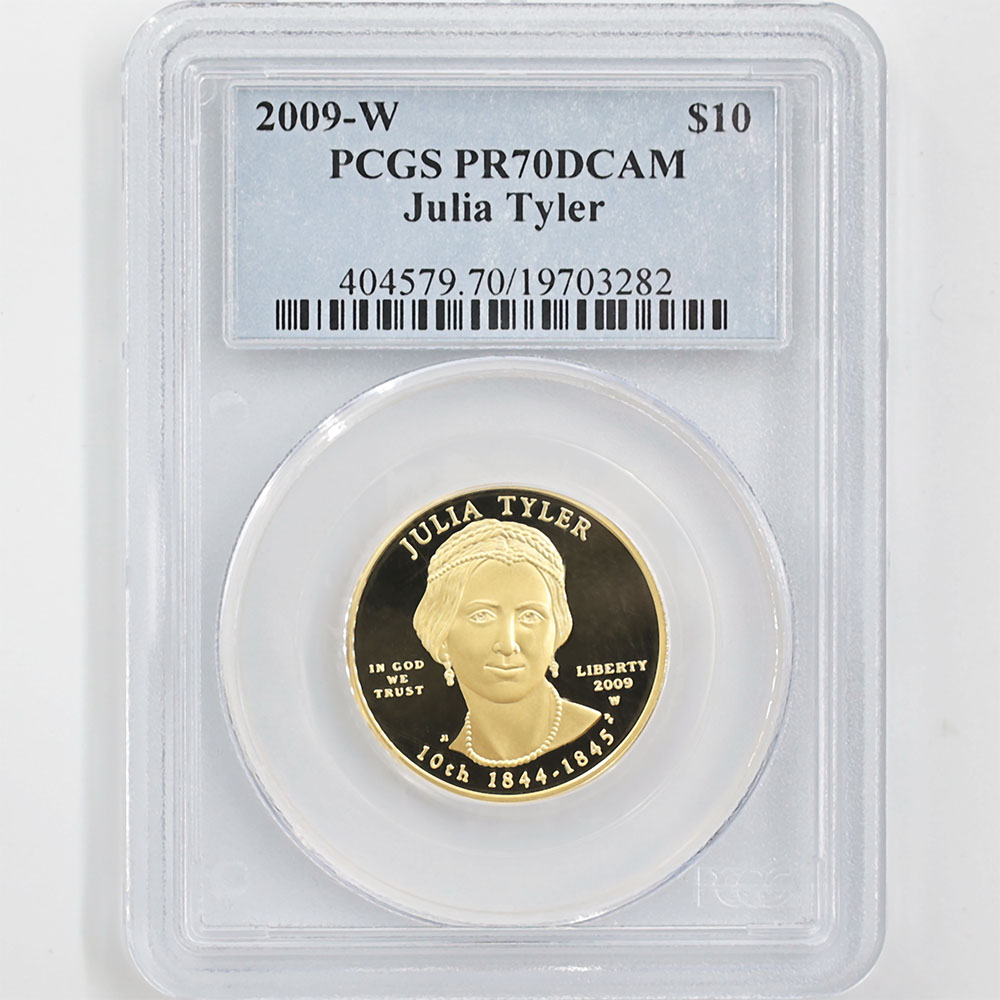 �������� 2009 ����ꥫ �ե������ȥ�ǥ����꡼�� ����ꥢ�������顼 10�ɥ� ��� 1/2���� �ץ롼�� PCGS PR 70 DCAM �ǹ���� ����̤������ �ڥݥ���ȡ������ݥ������оݳ���