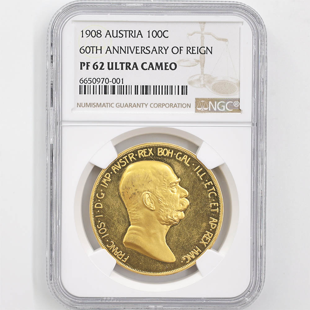 α 1908 ȥꥢ ν 100  ץ롼 NGC PF 62 UC ǹ ̤ եġ衼1 ¨60ǯǰ