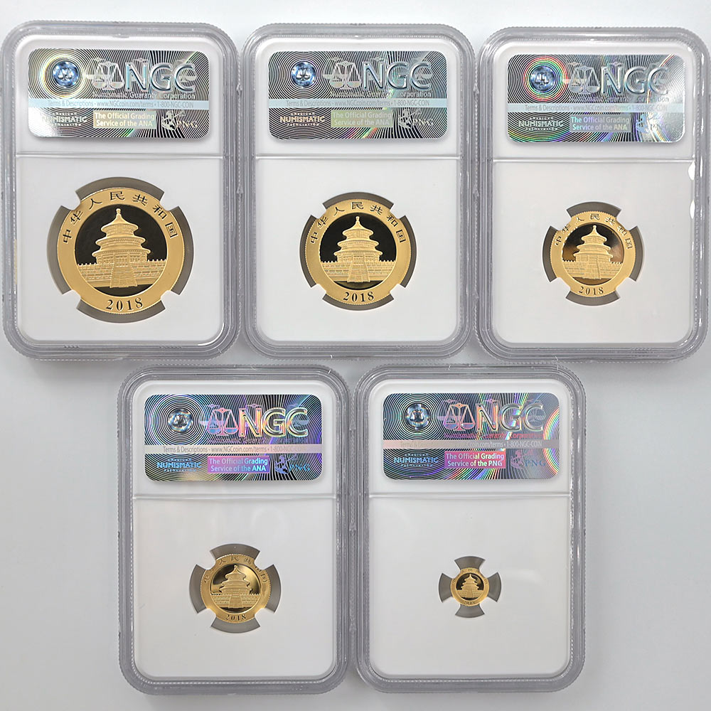 2018  ѥ 5 ץߥ å NGC MS 70 FR  ǹ ̤