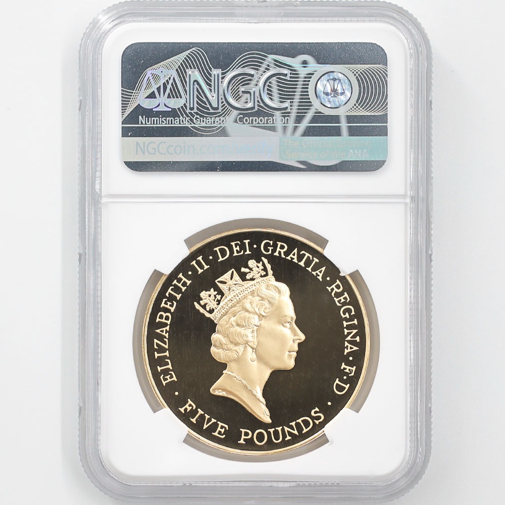 �������� 1996 �ѹ� ���ꥶ�٥�2�� ����70��ǯ��ǰ 5�ݥ�� ��� �ץ롼�� NGC PF 70 UC �ǹ���� ����̤������  �����ꥹ ��ߡڥݥ���ȡ������ݥ������оݳ���