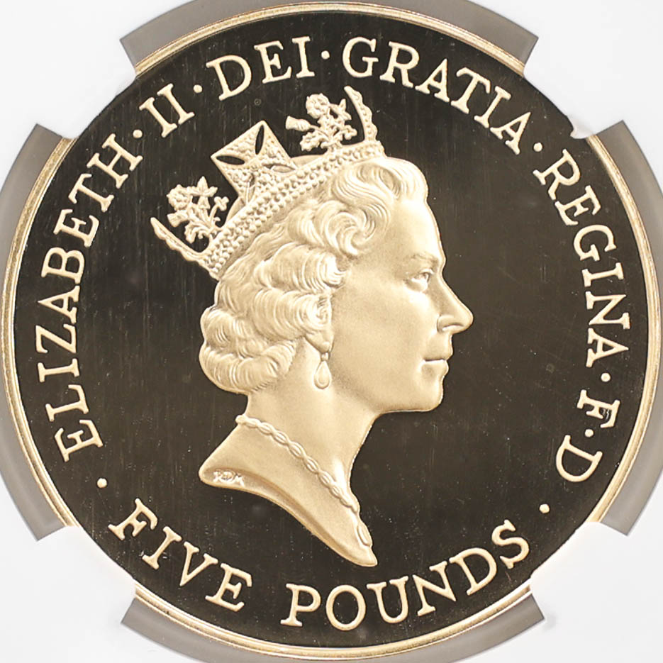 �������� 1996 �ѹ� ���ꥶ�٥�2�� ����70��ǯ��ǰ 5�ݥ�� ��� �ץ롼�� NGC PF 70 UC �ǹ���� ����̤������  �����ꥹ ��ߡڥݥ���ȡ������ݥ������оݳ���