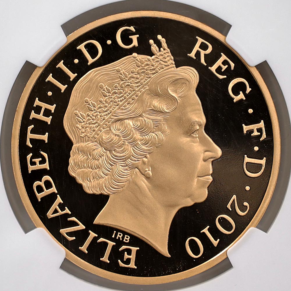 �������� 2010 �ѹ� ���ꥶ�٥�2�� ��������350��ǯ��ǰ 5�ݥ�� ��� �ץ롼�� NGC PF 70 UC �ǹ���� ����̤�����ʡڥݥ���ȡ������ݥ������оݳ���