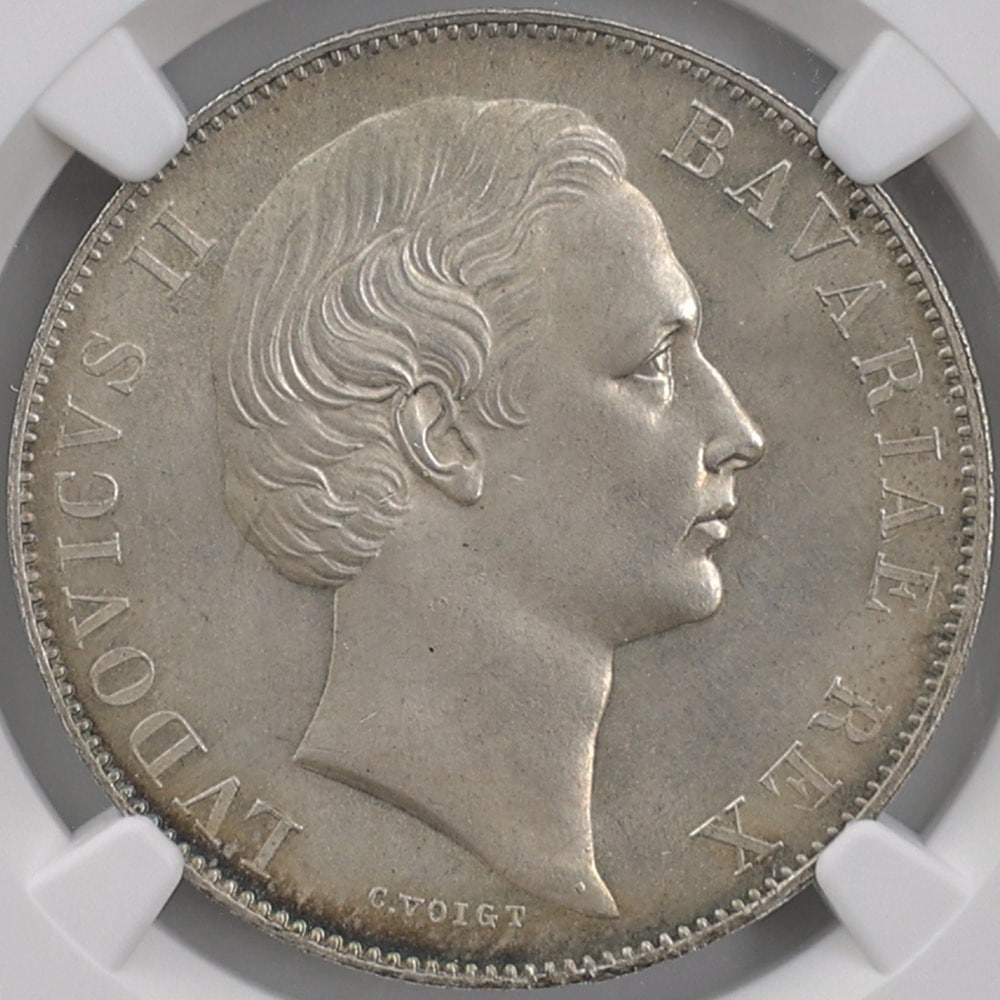 1871 �ɥ��� �Х������ �롼�ȥ�����2�� 1�����顼 ��� NGC UNC DETAILS ̤������