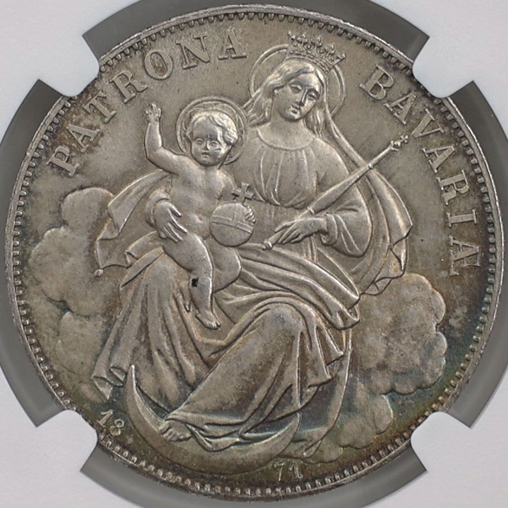 1871 �ɥ��� �Х������ �롼�ȥ�����2�� 1�����顼 ��� NGC UNC DETAILS ̤������