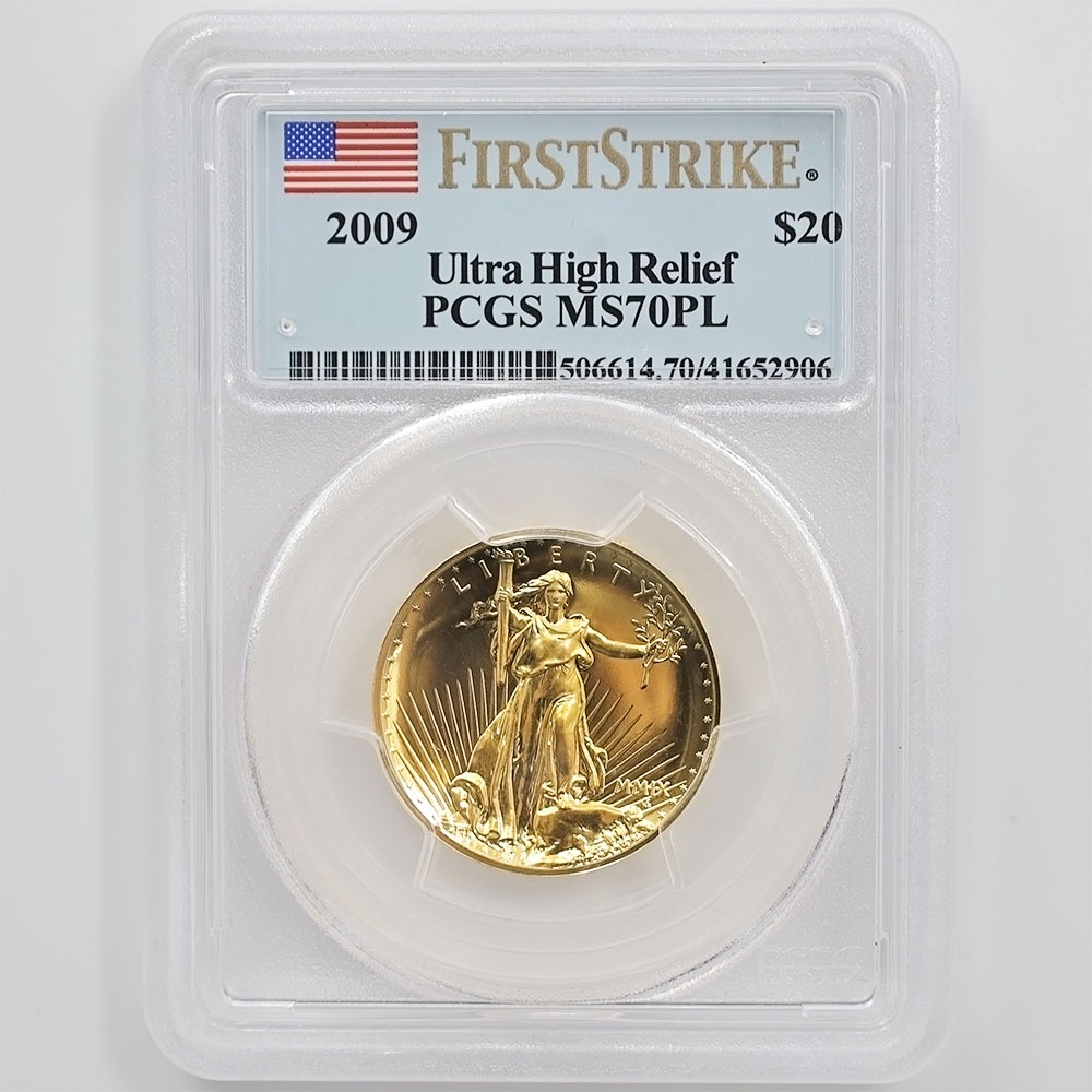 �������� 2009 ����ꥫ ����ȥ�ϥ���꡼�� ���֥륤������ 20�ɥ� ��� 1���� ̤���� PCGS MS 70 PL FS ������ �ǹ���� ����̤�����ʡڥݥ���ȡ������ݥ������оݳ���