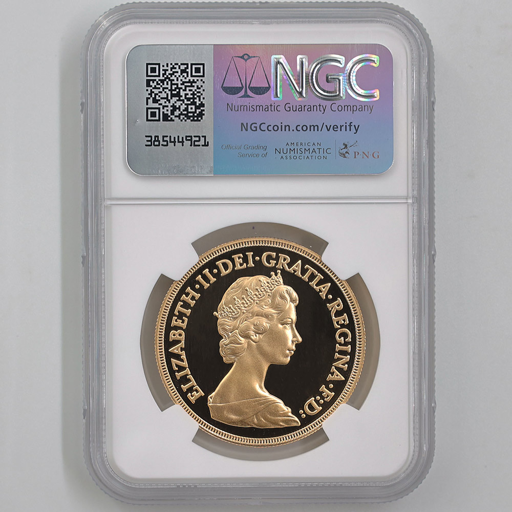 ��α�� 1980 �ѹ� ���ꥶ�٥�2�� ���֥�� 5 �ݥ�� ��� �ץ롼�� NGC PF 70 UC �ǹ���� ����̤������ �����硼��ε�༣ �����ꥹ ���